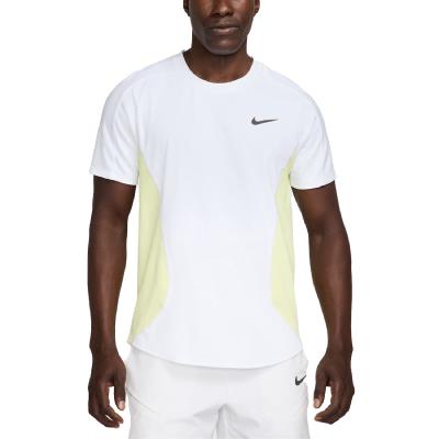 Футболка мужская Nike Court Slam T-Shirt - White/Luminous