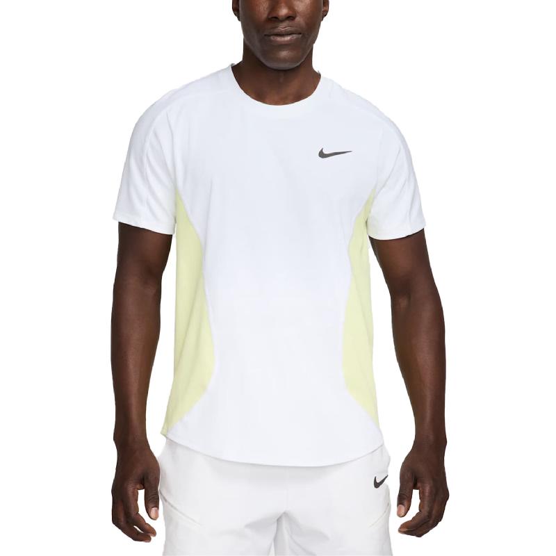 Футболка мужская Nike Court Slam T-Shirt - White/Luminous