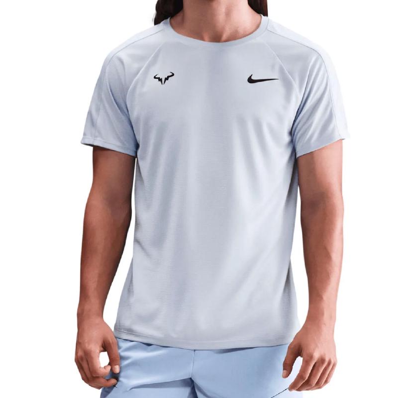 Футболка мужская Nike RAFA Challenger Crew - Ghost/Black