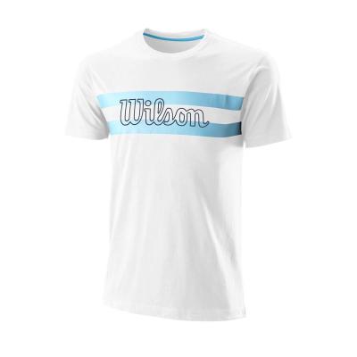 Футболка Wilson Chi Script CTN Tee M (Белый)