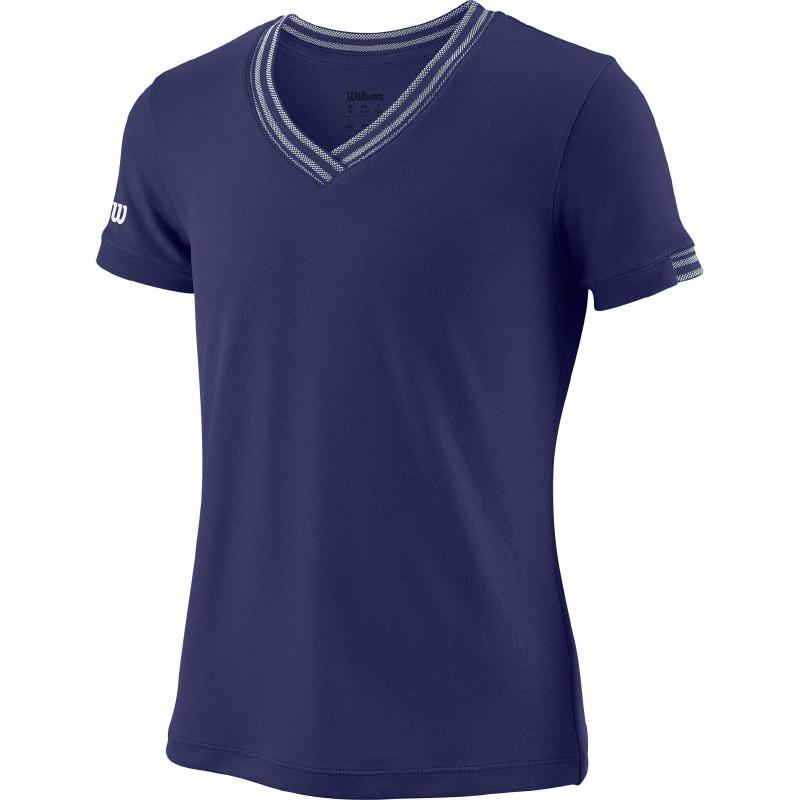 Футболка Wilson Team II High V-Neck M (Navy)