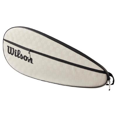 Чехол Wilson Premium Racket Cover - Beige/Black