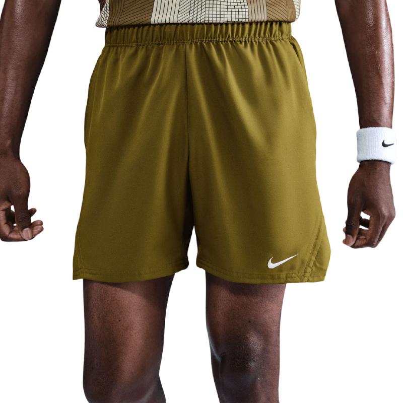 Шорты мужские Nike Court Victory 7" Short - Olive Flak/White
