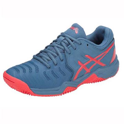 Детские теннисные кроссовки Asics Gel Resolution 7 Clay Blue/Orange