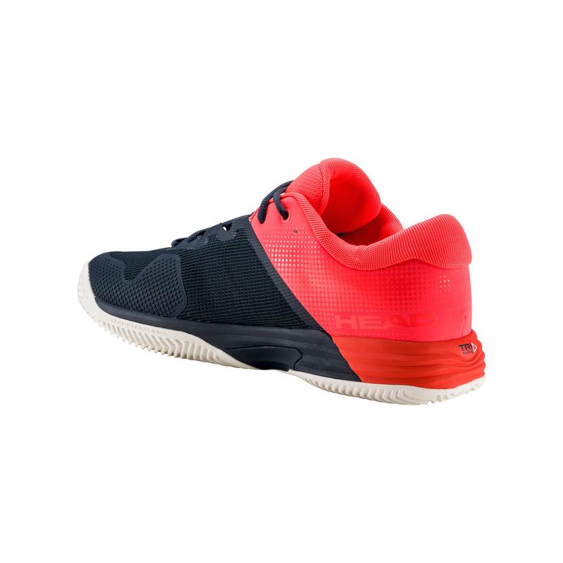 Теннисные кроссовки Head Revolt Evo 2.0 Clay Men Dark Blue/Orange