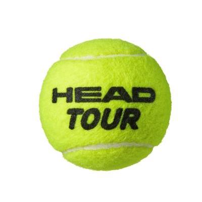 Теннисные мячи Head Tour банка 4 мяча 2022