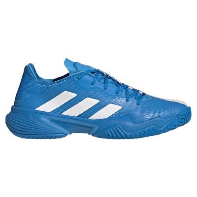 Кроссовки мужские Adidas Barricade (Синий/Белый)