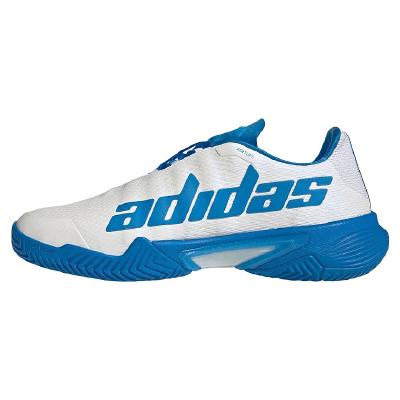 Кроссовки мужские Adidas Barricade (Синий/Белый)