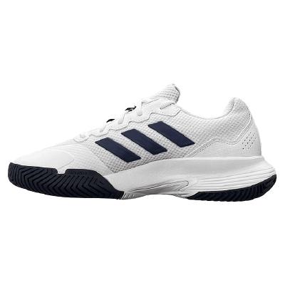 Кроссовки мужские Adidas Gamecourt 2 (Белый/Синий)