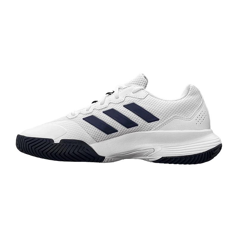 Кроссовки мужские Adidas Gamecourt 2 (Белый/Синий)