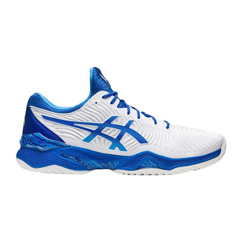 Кроссовки мужские Asics Court FF Novak (White/Tuna Blue)