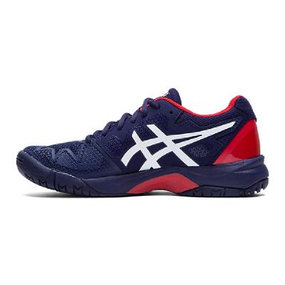 Детские теннисные кроссовки Asics Gel-Resolution 8 Dark Blue