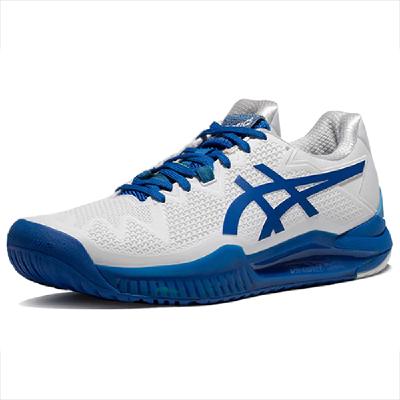 Теннисные кроссовки Asics Gel Resolution 8 White/Tuna Blue