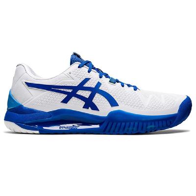 Теннисные кроссовки Asics Gel Resolution 8 White/Tuna Blue