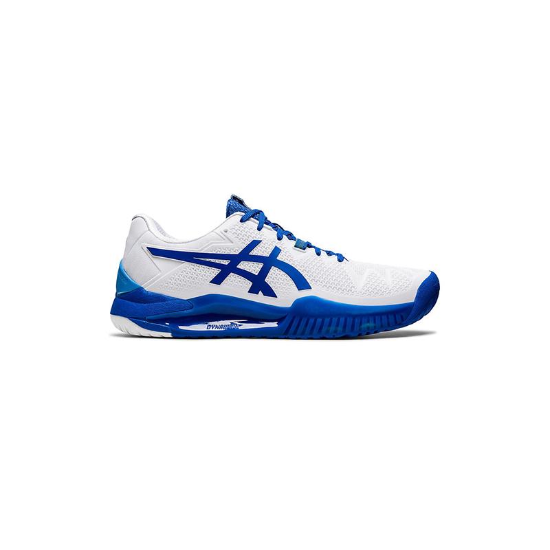 Теннисные кроссовки Asics Gel Resolution 8 White/Tuna Blue