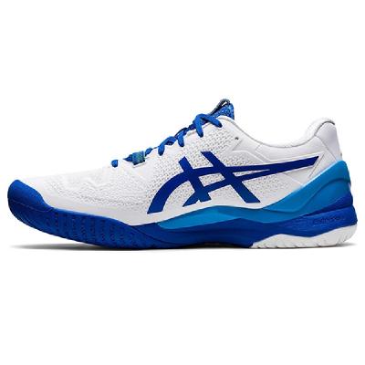 Теннисные кроссовки Asics Gel Resolution 8 White/Tuna Blue