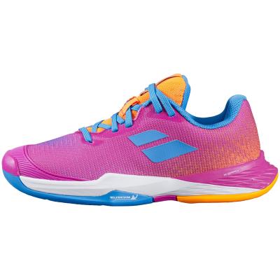 Детские теннисные кроссовки Babolat Jet Mach 3 All Court Neon Pink