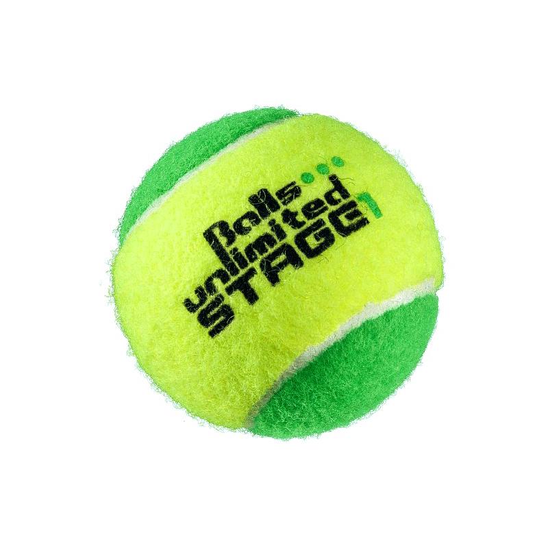 Теннисные мячи Balls unlimited Green 60pcs Bag