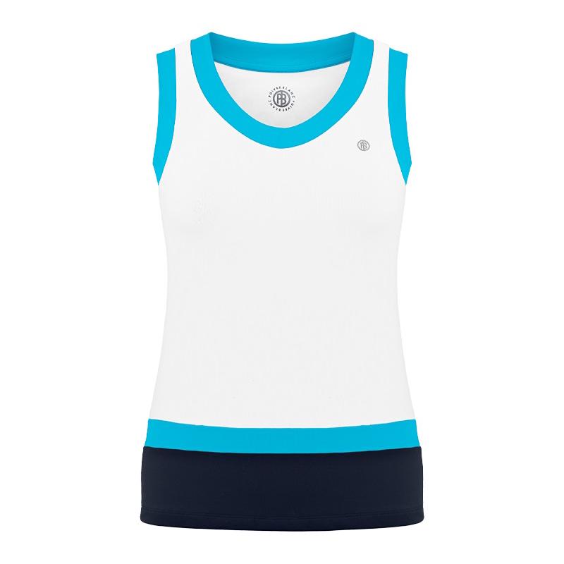 Топ Poivre Blanc Tank Top W (Белый/Голубой)