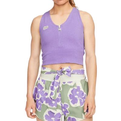 Топ Nike Crop Naomi Osaka Space Purple/Coconut Milk