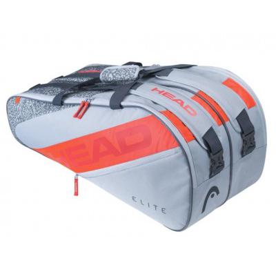 Теннисная сумка для большого тенниса Head Elite 9R Grey Orange