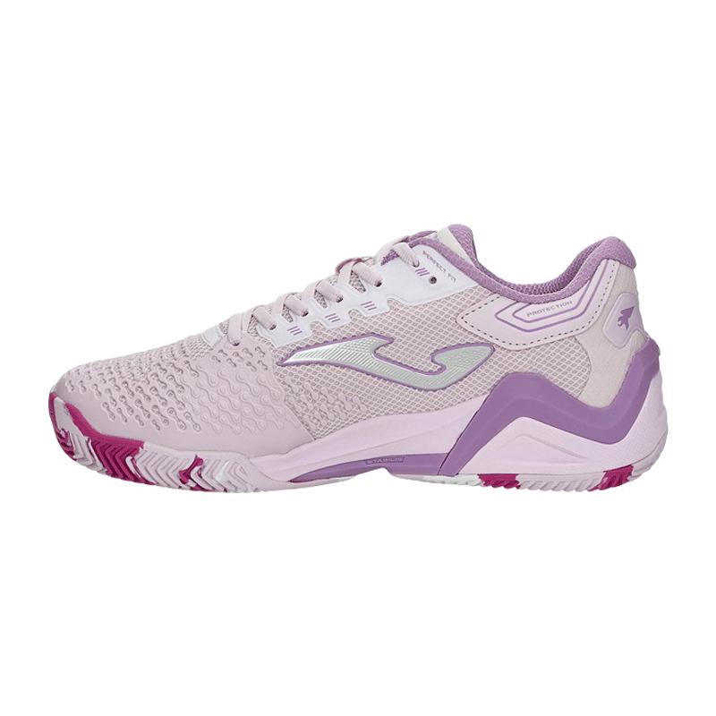 Кроссовки женские Joma Ace Lady Clay (Белый/Фиолетовый)