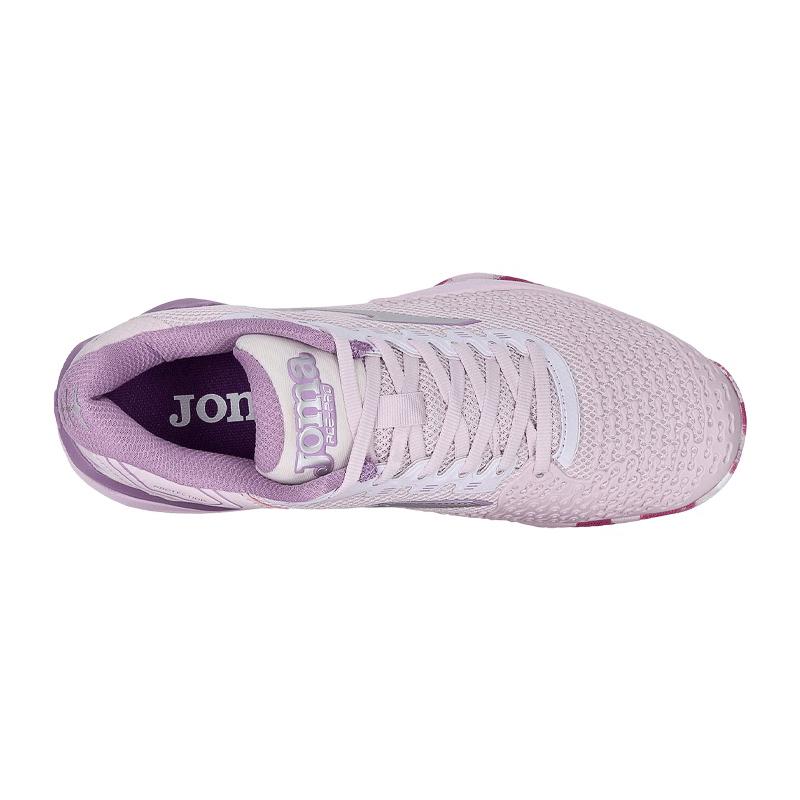 Кроссовки женские Joma Ace Lady Clay (Белый/Фиолетовый)