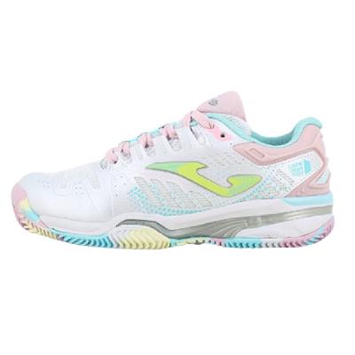 Детские теннисные кроссовки Joma J.Slam Jr 2302 White/Pink