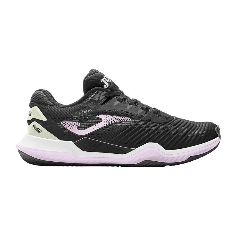 Кроссовки женские Joma Point Lady (Черный/Розовый)