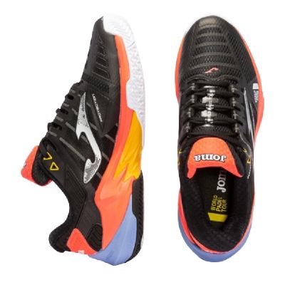 Теннисные кроссовки Joma T.Open 2201 Clay Black/Coral