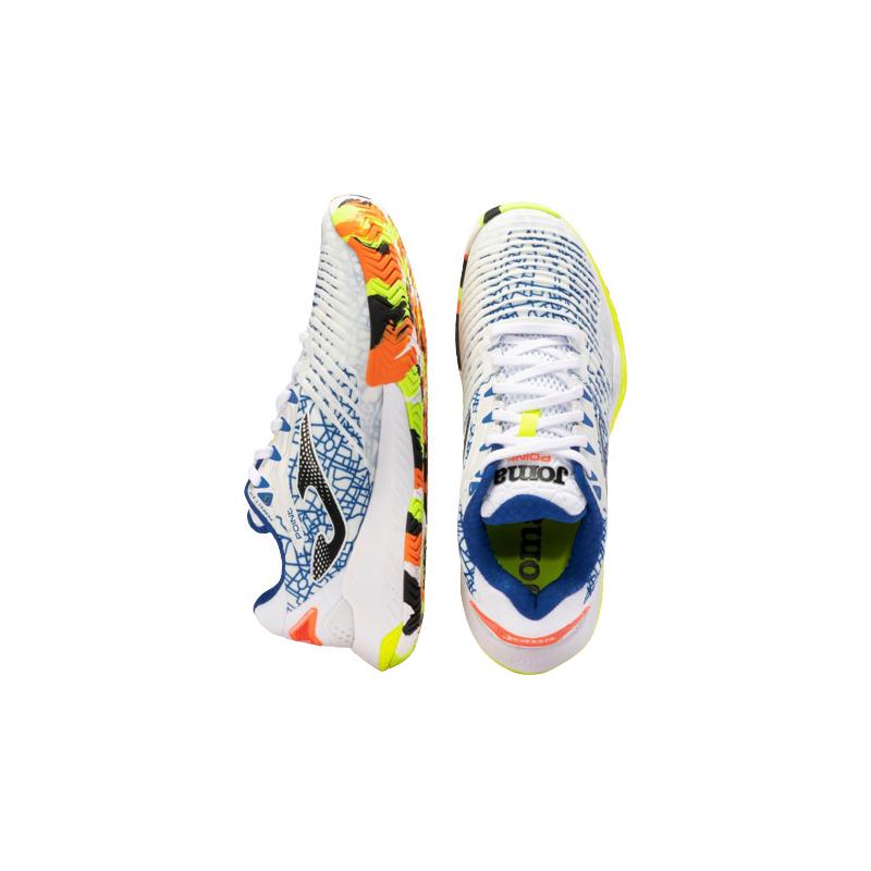 Теннисные кроссовки Joma T.Point Men 2202 White/Royal Blue/Yellow