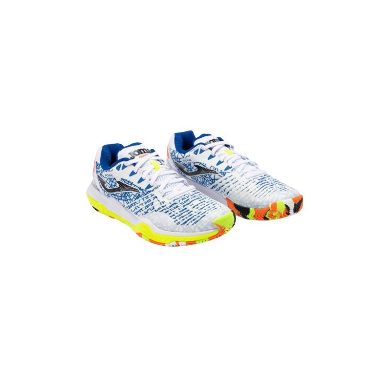 Теннисные кроссовки Joma T.Point Men 2202 White/Royal Blue/Yellow