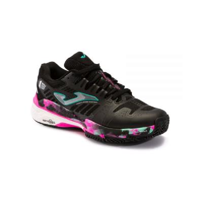 Теннисные кроссовки Joma T.Slam Clay Lady 2201 Black/Fuchsia