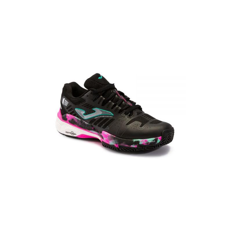 Теннисные кроссовки Joma T.Slam Clay Lady 2201 Black/Fuchsia