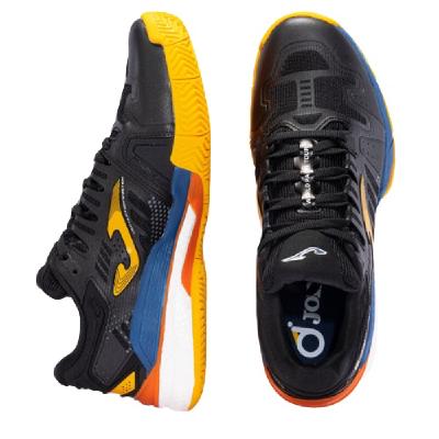 Теннисные кроссовки Joma T.Slam Men 2301 Clay Black/Orange/Blue