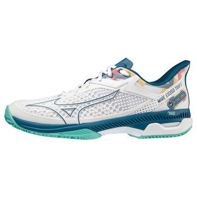 Теннисные кроссовки Mizuno Wave Exceed Tour 5 CC White/Blue