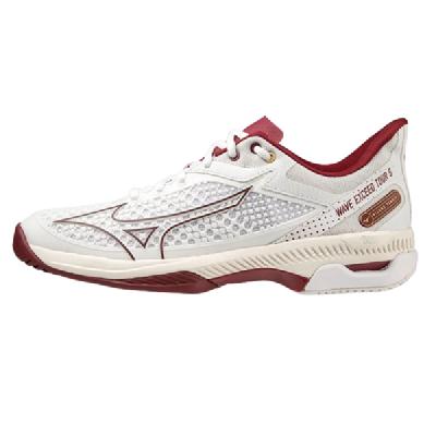 Теннисные кроссовки Mizuno Wave Exceed Tour 5 W AC White/Cabernet/Papyrus