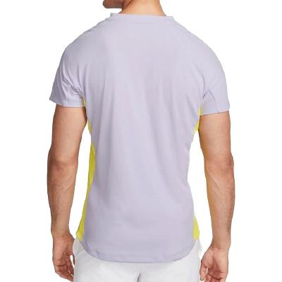 Футболка Nike Court Dri-Fit Advantage Rafa (Фиолетовый/Желтый)