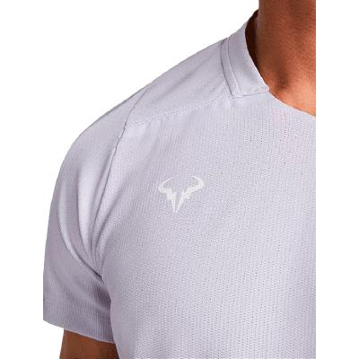 Футболка Nike Court Dri-Fit Advantage Rafa (Фиолетовый/Желтый)