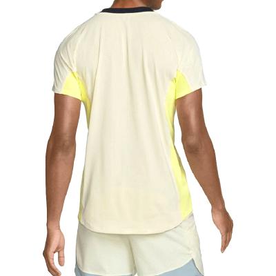 Поло Nike Court Dri-Fit Slam Tennis Polo M (Желтый/Белый)