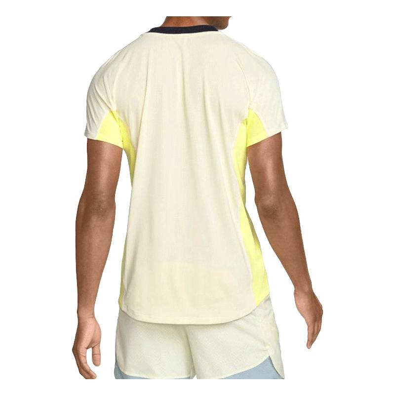 Поло Nike Court Dri-Fit Slam Tennis Polo M (Желтый/Белый)