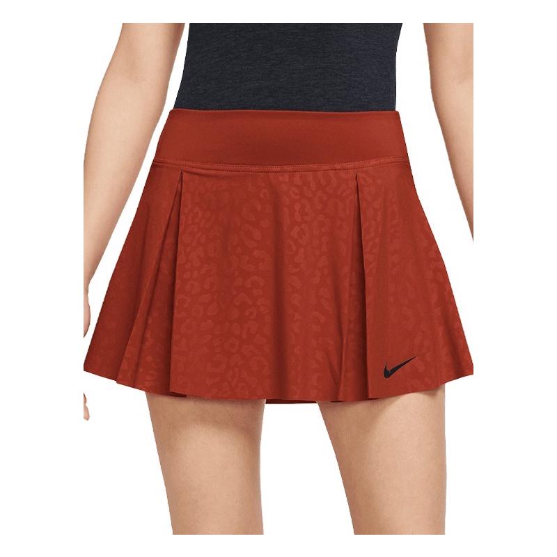 Юбка Nike Dri-Fit Printed Club Skirt W (Коралловый)