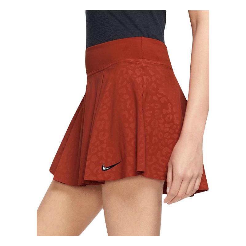 Юбка Nike Dri-Fit Printed Club Skirt W (Коралловый)