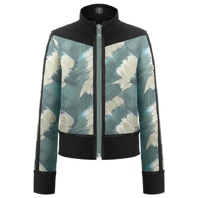 Куртка Poivre Blanc Paint-Art Jacket G (Зеленый/Черный)