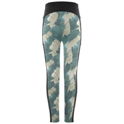 Брюки Poivre Blanc Paint-Art Leggins G (Черный/Зеленый)