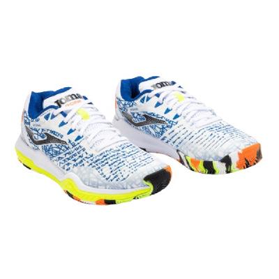 Теннисные кроссовки Joma T.Point Men 2202 Clay White/Royal Blue/Yellow