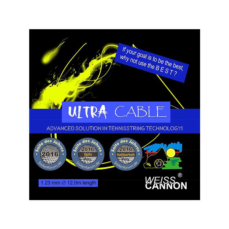 Теннисная струна Weiss Cannon Ultra Cable 1,23 200 метров