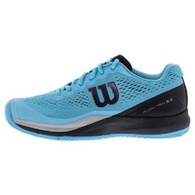 Теннисные кроссовки Wilson Rush Pro 3.0 ULT W Blu Atoll/Black/Pearl Blue
