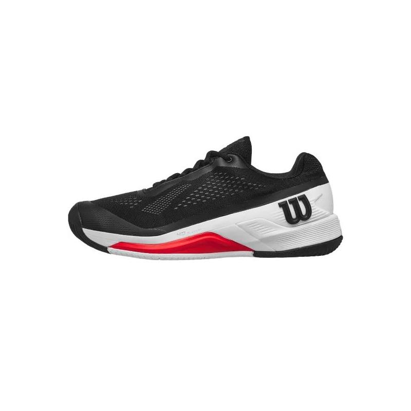 Теннисные кроссовки Wilson Rush Pro 4.0 Black/White/Poppyred