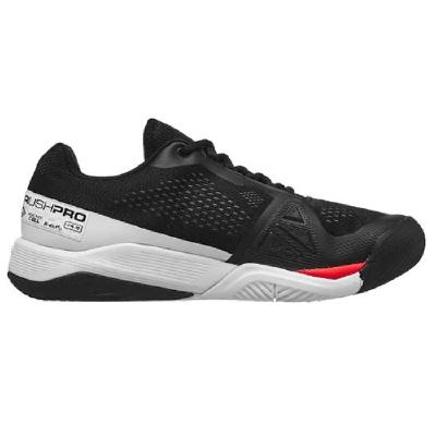 Теннисные кроссовки Wilson Rush Pro 4.0 Black/White/Poppyred